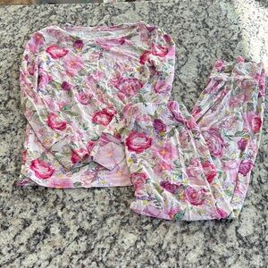 Posh Peanut Floral Bamboo PJs
